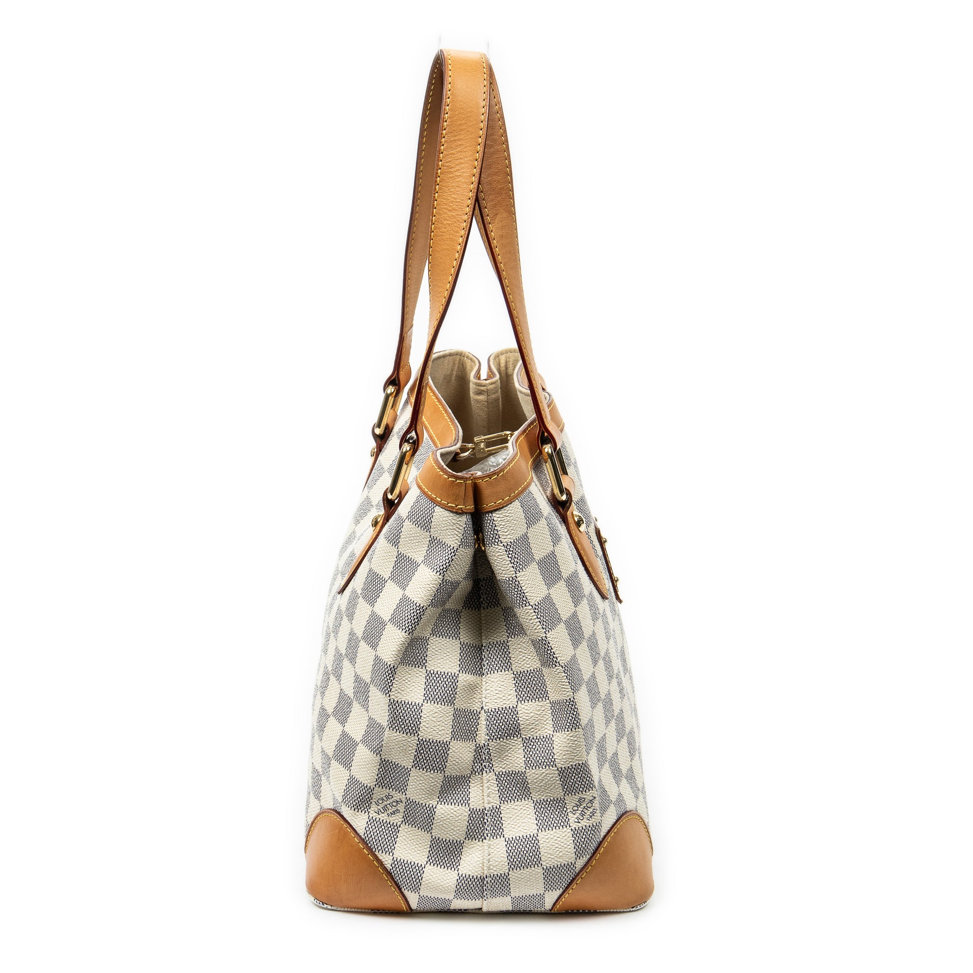 Shoulder Bag Hampstead PM Ivory Damier Azur