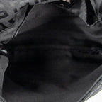 Shoulder Bag Small Flap Crossbody Black Zucchino Canvas