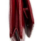 Shoulder Bag Classic Wallet on Chain Red Quilted Lambskin Leather