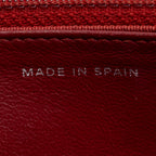 Shoulder Bag Classic Wallet on Chain Red Quilted Lambskin Leather