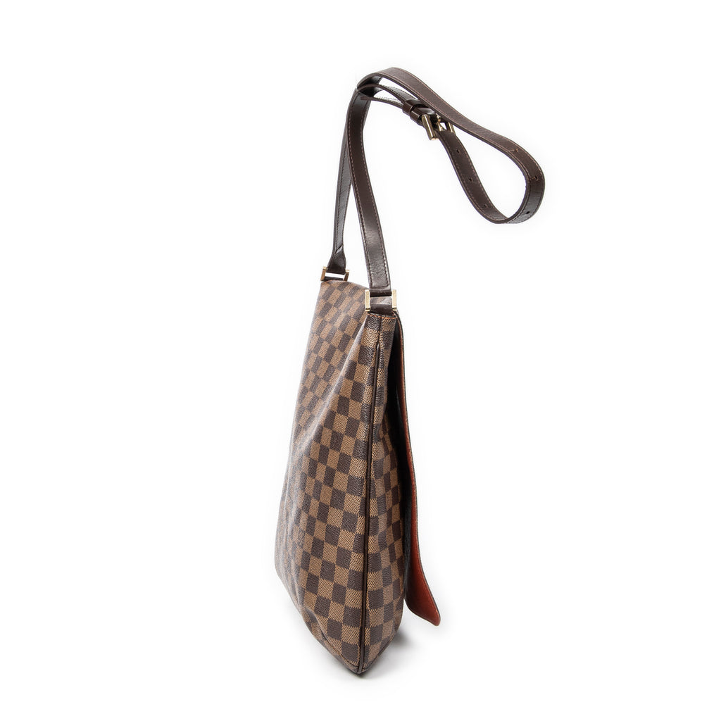 Shoulder Bag Musette Brown Monogram Canvas