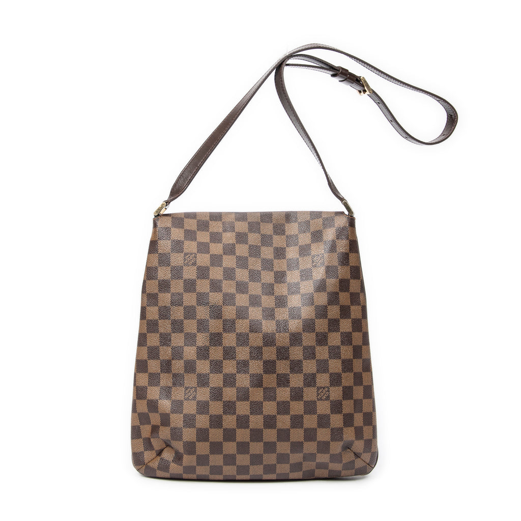 Shoulder Bag Musette Brown Monogram Canvas