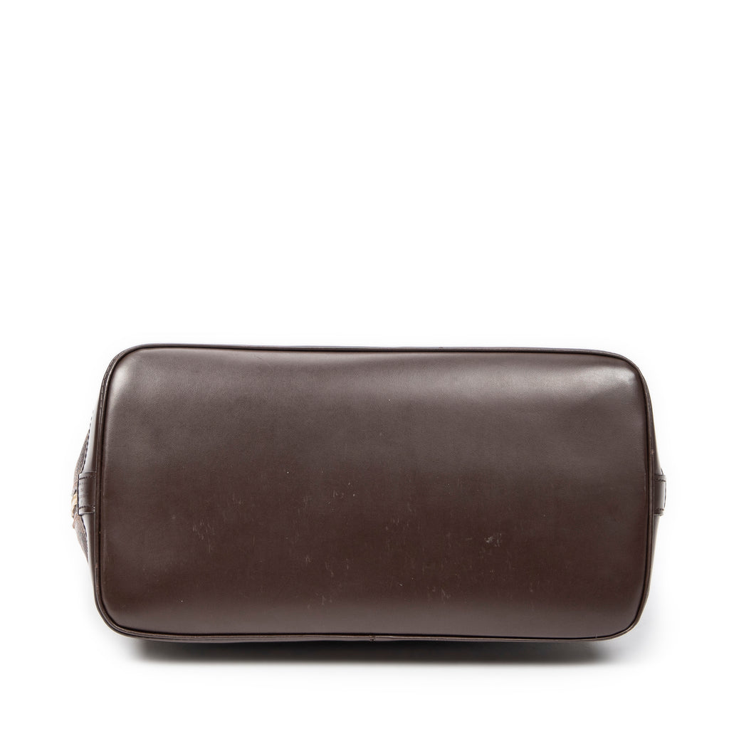 Handbag Alma PM Brown Damier Ebene
