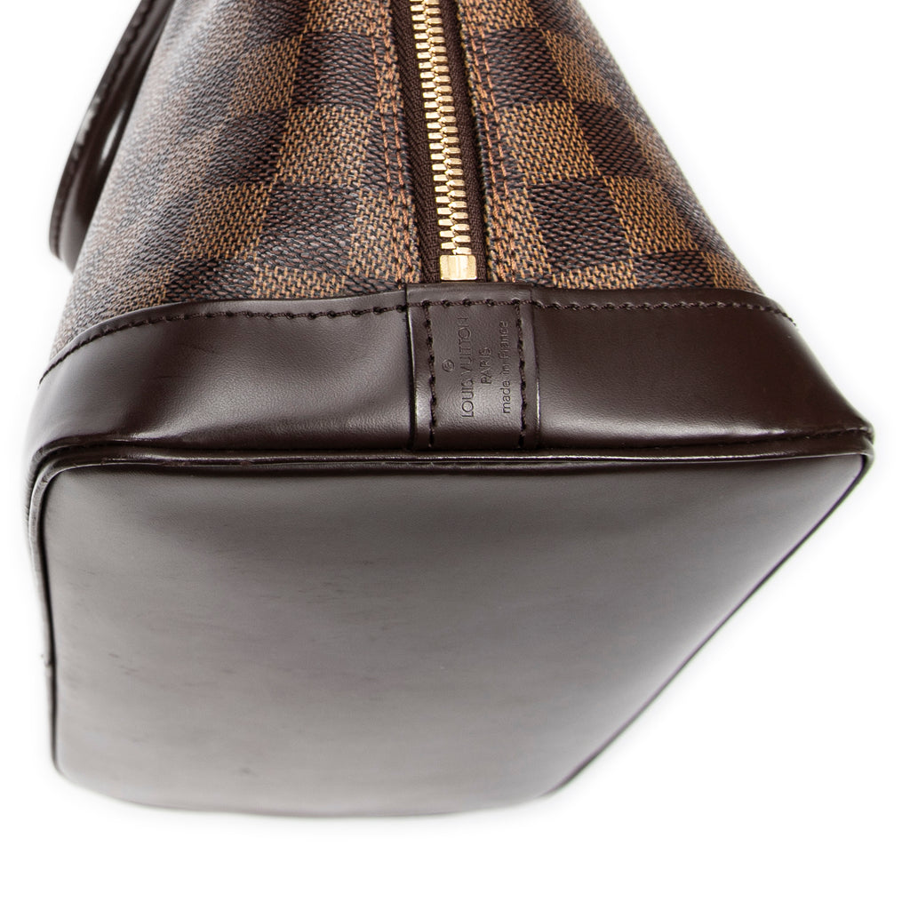 Handbag Alma PM Brown Damier Ebene