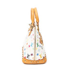 Bolso de mano Alma PM Monogram Multicolor Blanco