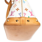 Bolso de mano Alma PM Monogram Multicolor Blanco
