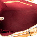 Bolso de mano Alma PM Monogram Multicolor Blanco