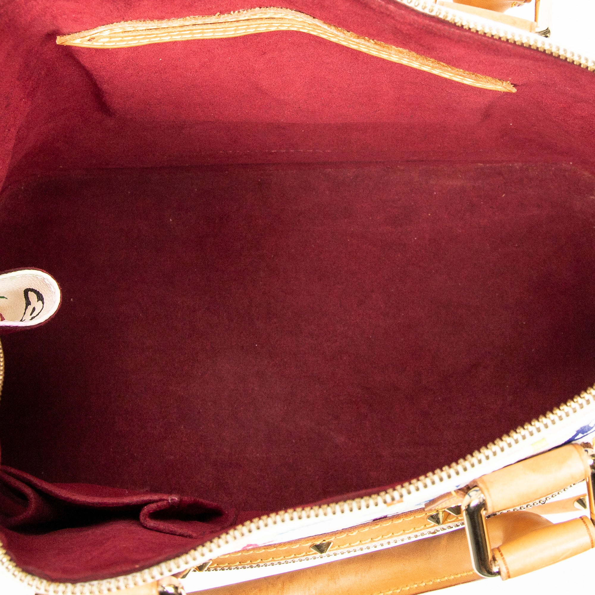 Bolso de mano Alma PM Monogram Multicolor Blanco