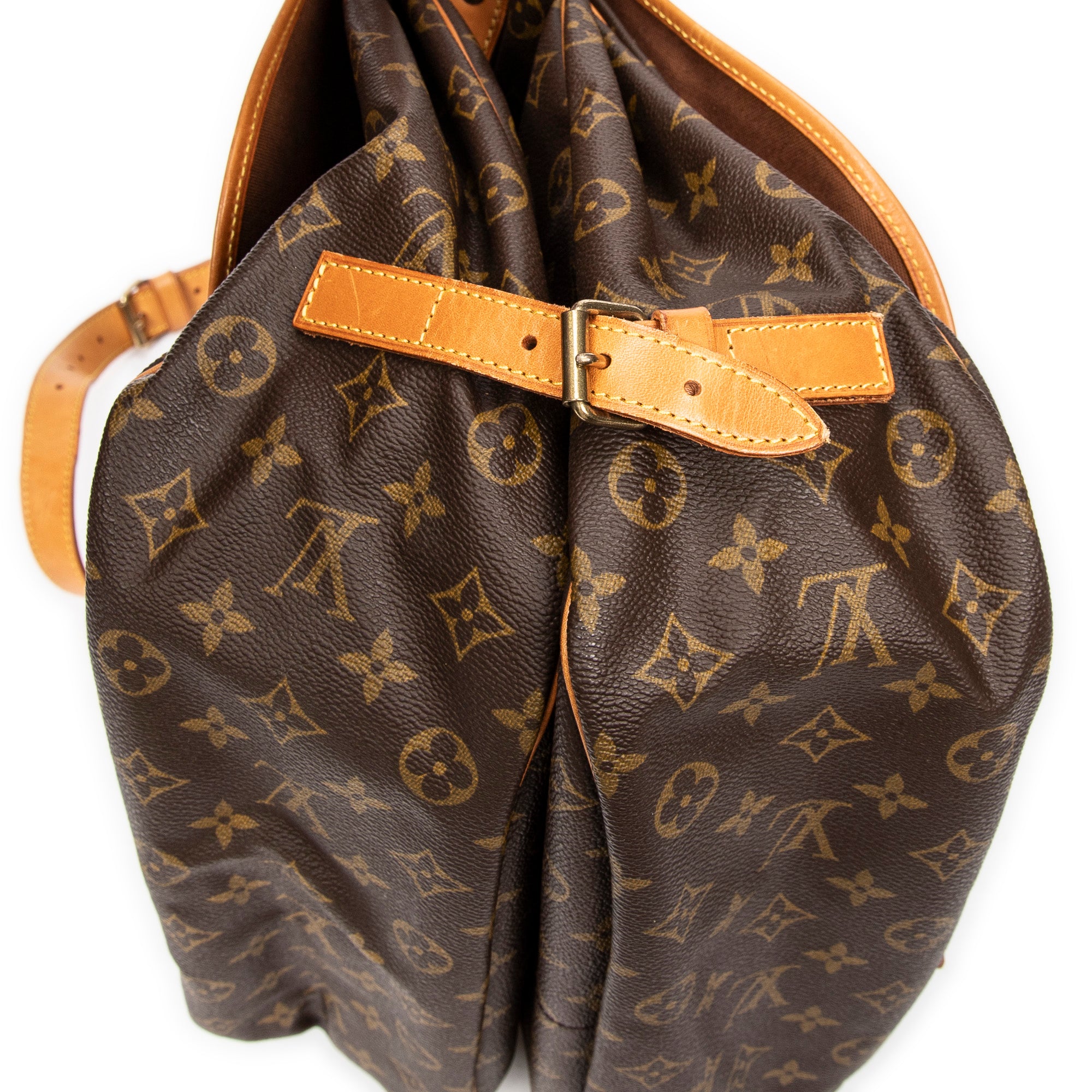 Shoulder Bag Saumur GM Brown Monogram Canvas