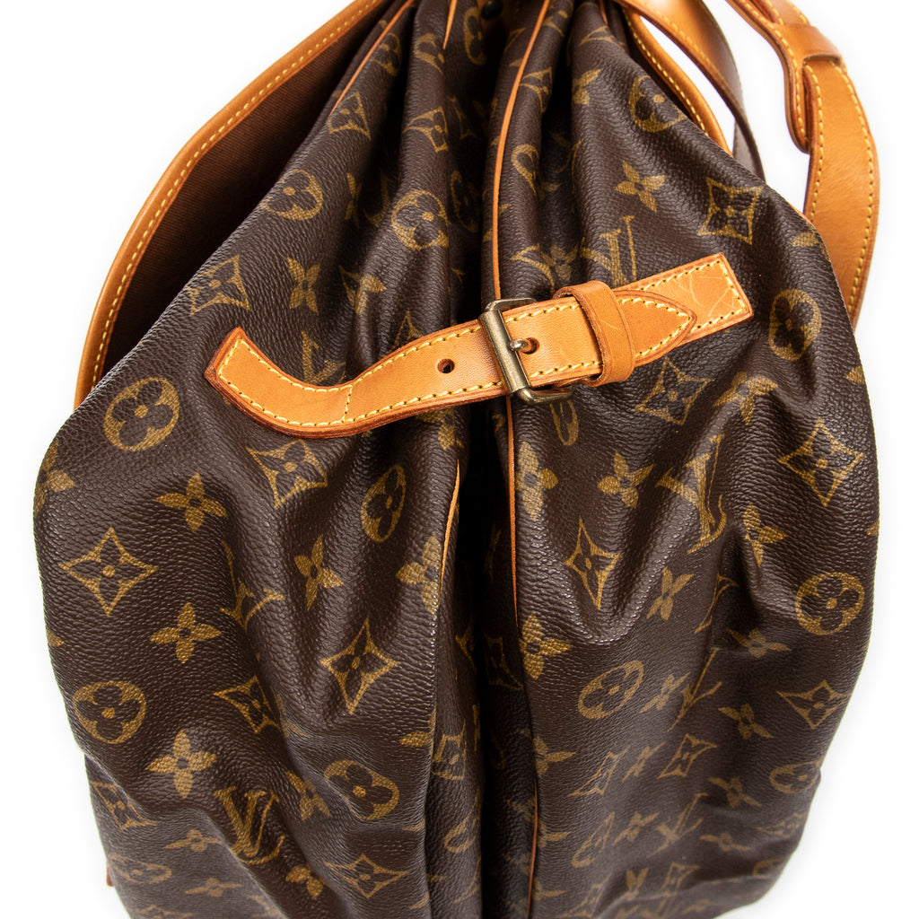 Shoulder Bag Saumur GM Brown Monogram Canvas