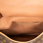 Shoulder Bag Saumur GM Brown Monogram Canvas