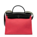 Shoulder Bag Herbag Zip PM Pink Toile Officier Canvas