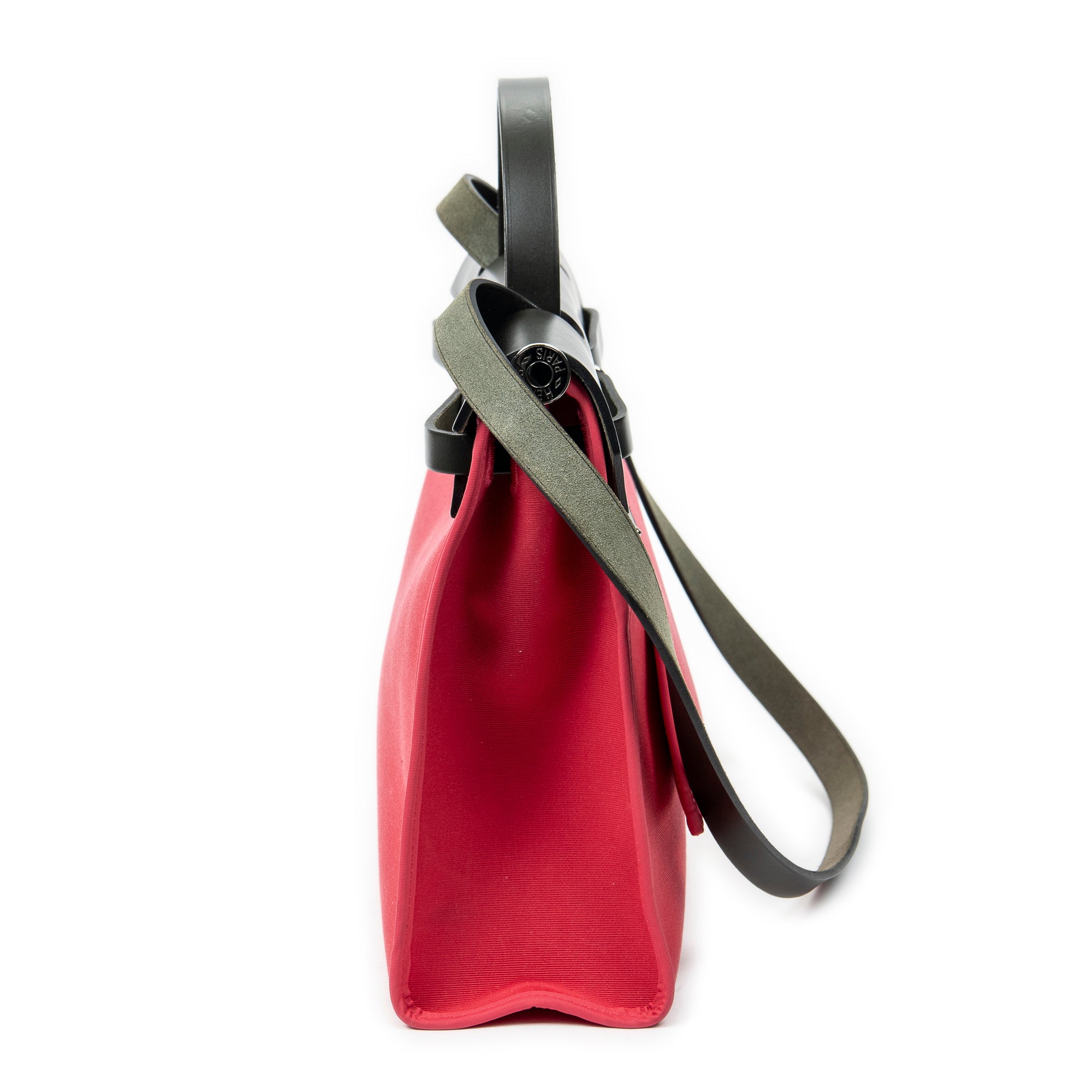 Shoulder Bag Herbag Zip PM Pink Toile Officier Canvas