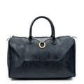 Travel Bag Vintage Medium Travel Boston Navy Maxi Diorissimo Coated Canvas