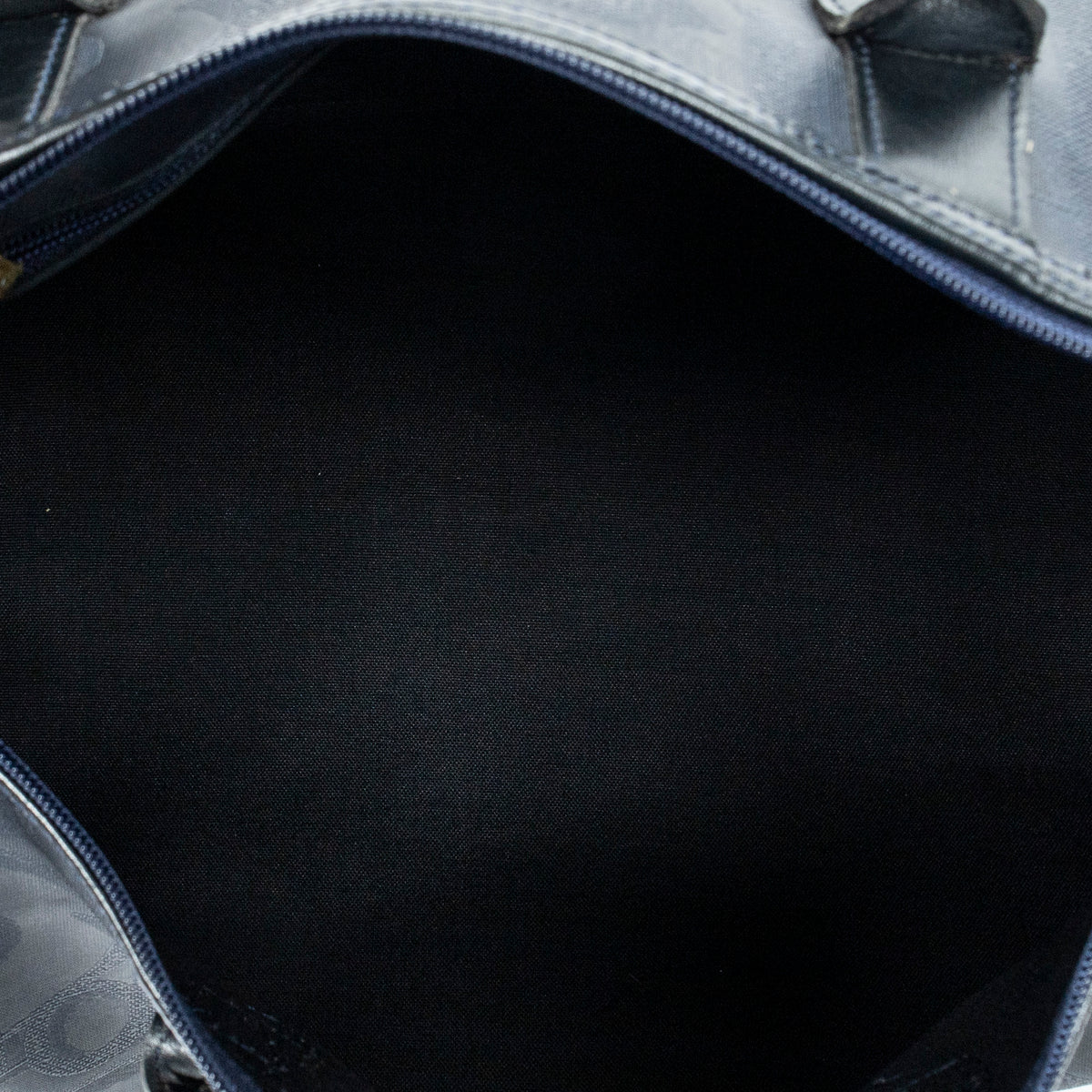 Travel Bag Vintage Medium Travel Boston Navy Maxi Diorissimo Coated Canvas