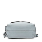 Backpack Mini Back to School Backpack Light Blue Calfskin Leather