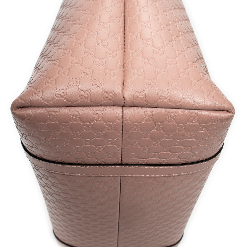 Shoulder Bag Medium Joy Tote Light Pink Microguccissima Leather