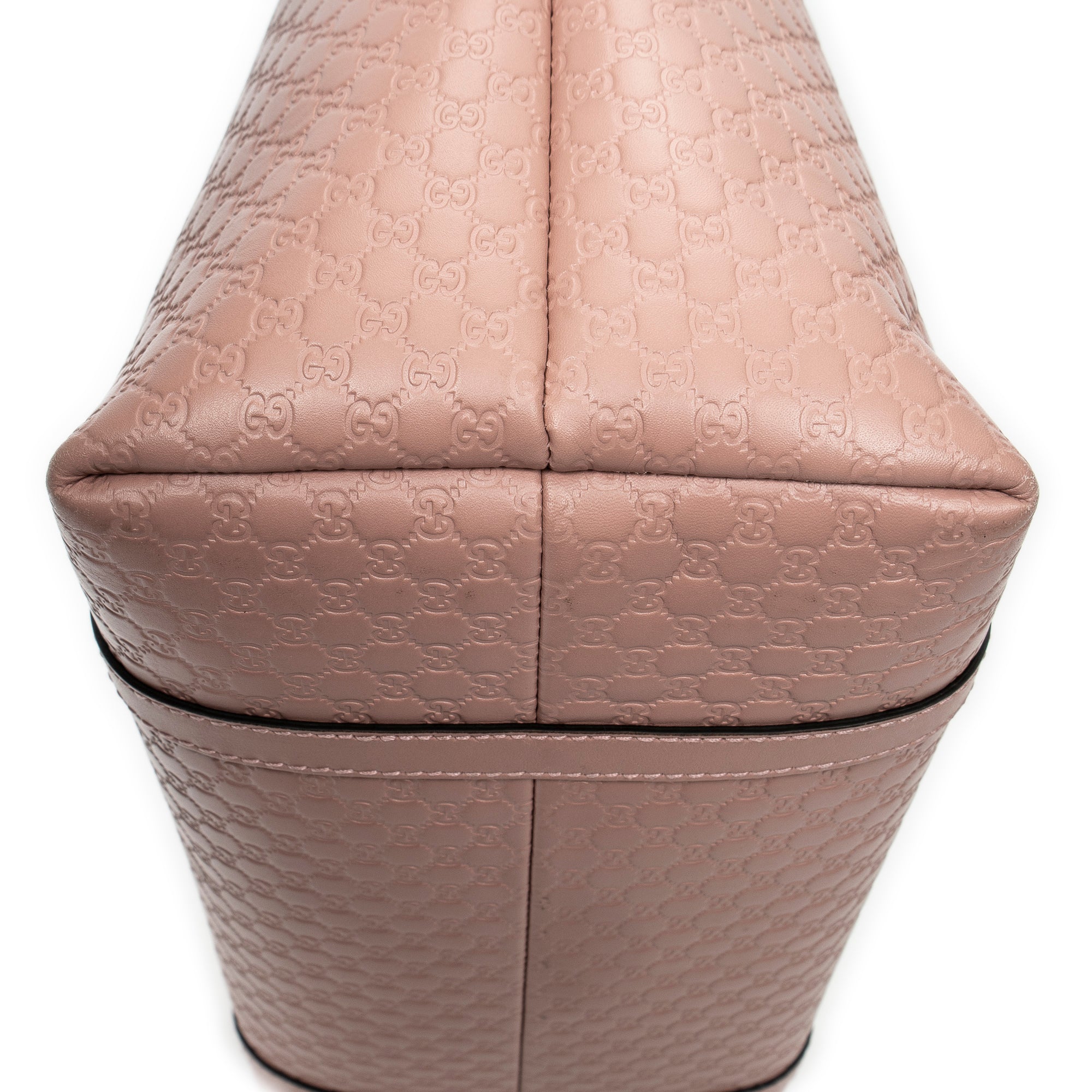 Shoulder Bag Medium Joy Tote Light Pink Microguccissima Leather