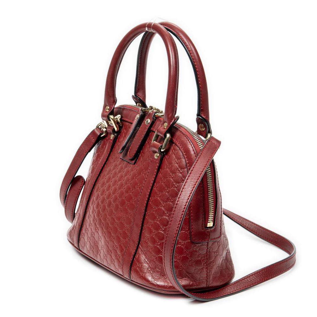 Gucci - Sac cabas mini dôme - Rouge foncé