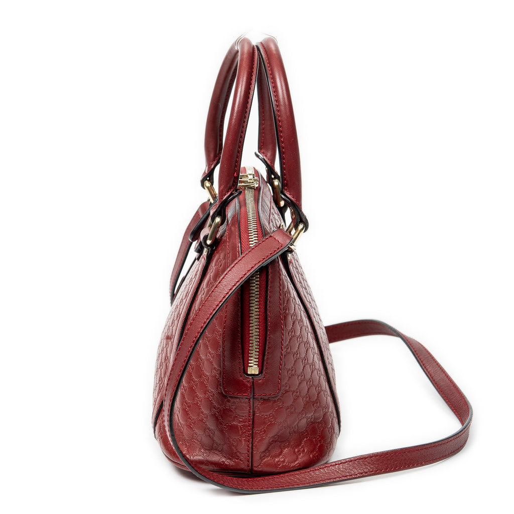 Gucci - Sac cabas mini dôme - Rouge foncé