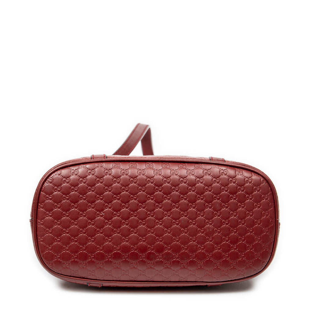Gucci - Sac cabas mini dôme - Rouge foncé