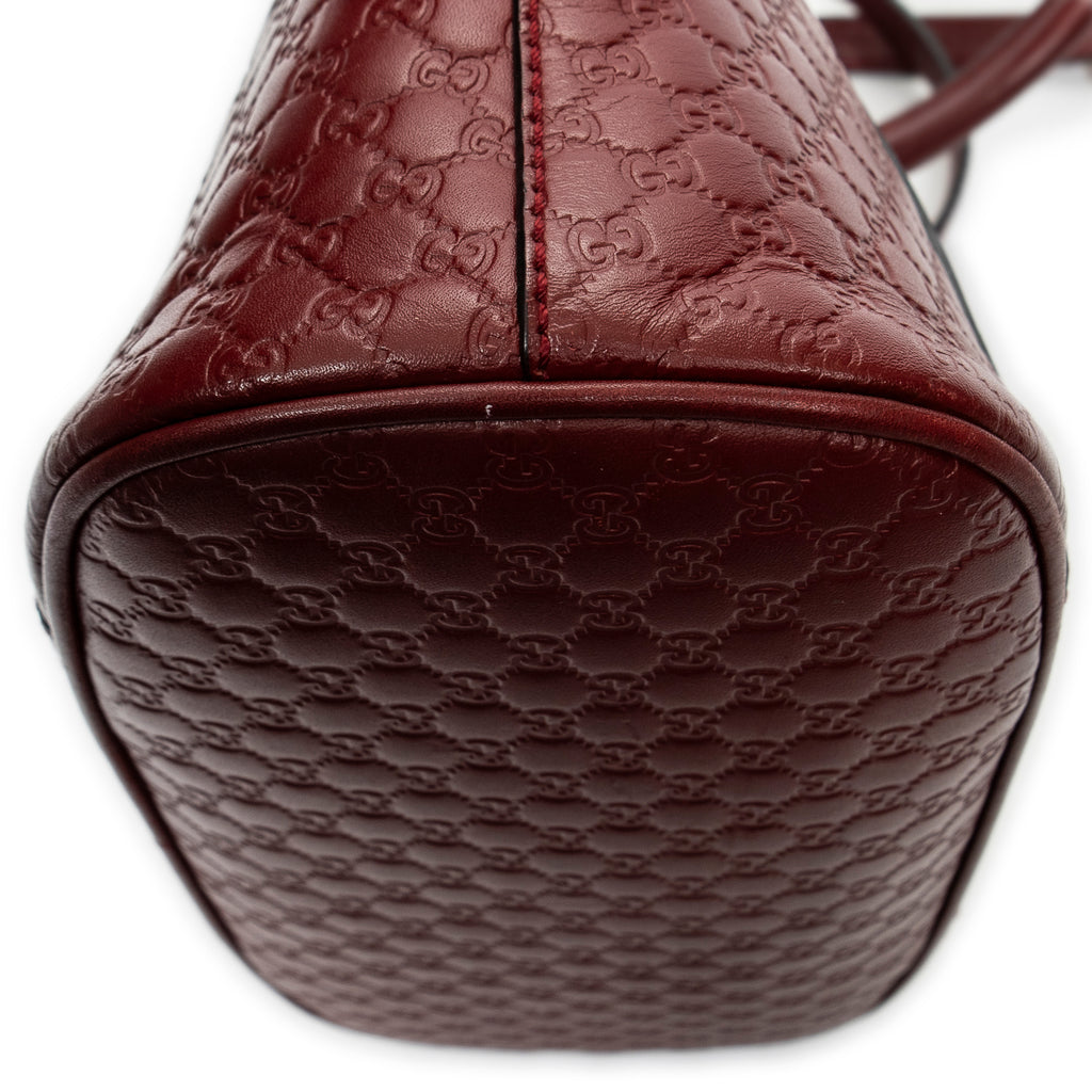 Gucci - Sac cabas mini dôme - Rouge foncé