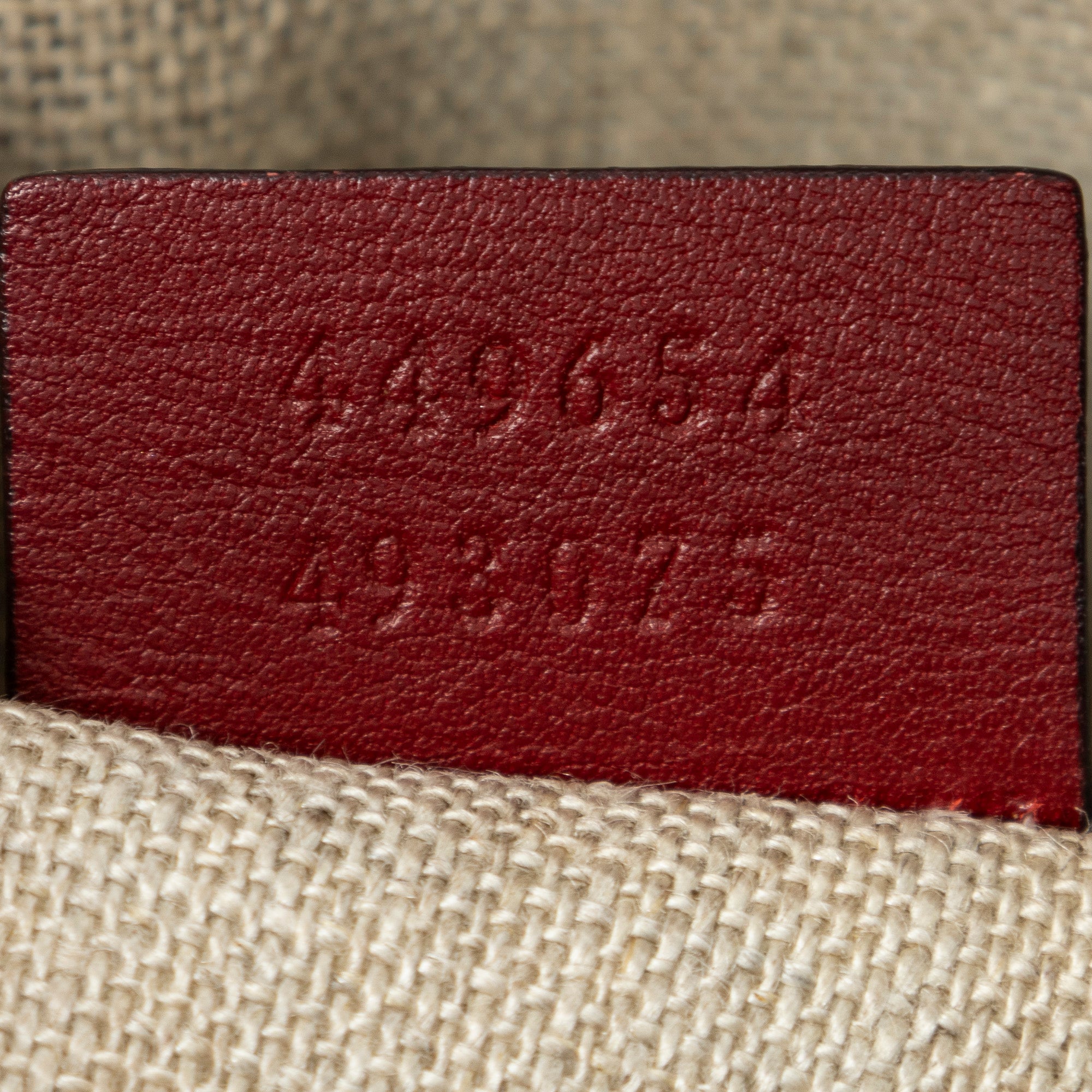 Gucci - Sac cabas mini dôme - Rouge foncé