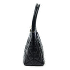 Shoulder Bag Timeless Medallion Tote Black Quilted Caviar Leather