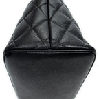 Shoulder Bag Timeless Medallion Tote Black Quilted Caviar Leather