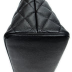Shoulder Bag Timeless Medallion Tote Black Quilted Caviar Leather