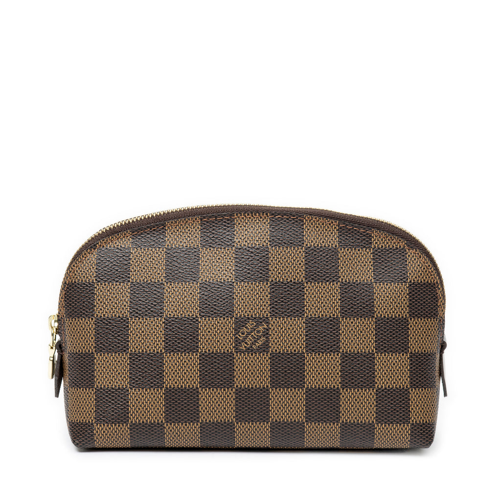 Pouch Cosmetic Pouch Brown Damier Ebene