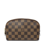 Pouch Cosmetic Pouch Brown Damier Ebene
