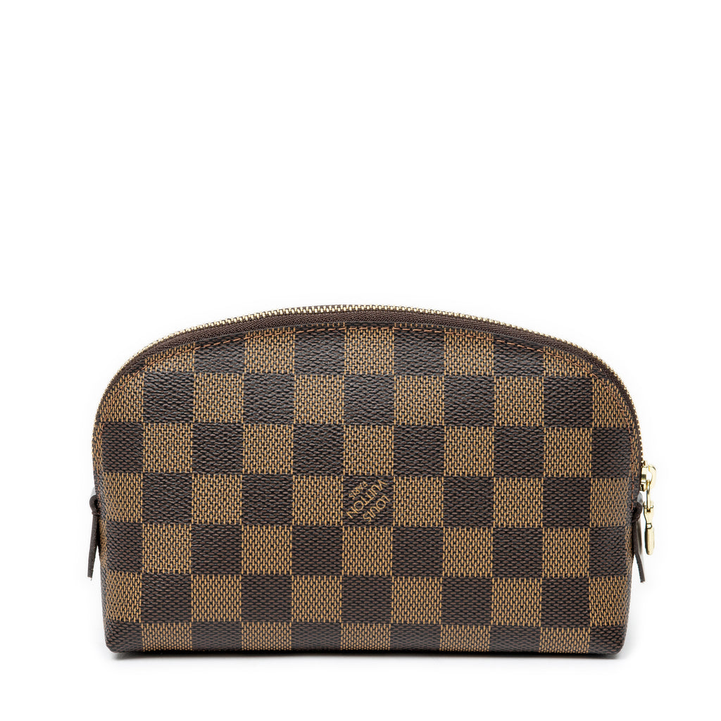 Pouch Cosmetic Pouch Brown Damier Ebene