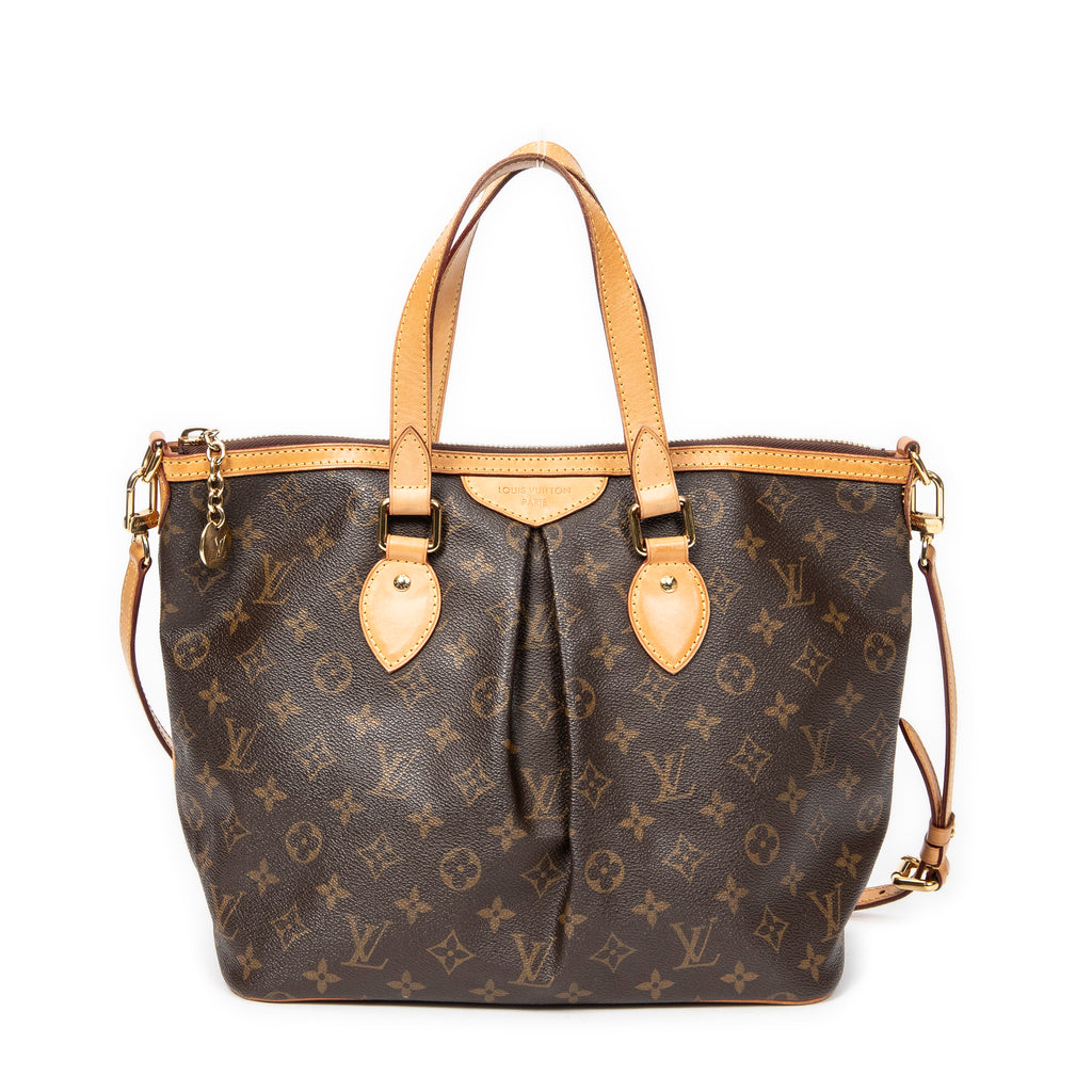 Shoulder Bag Palermo PM Brown Monogram Canvas