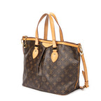 Shoulder Bag Palermo PM Brown Monogram Canvas