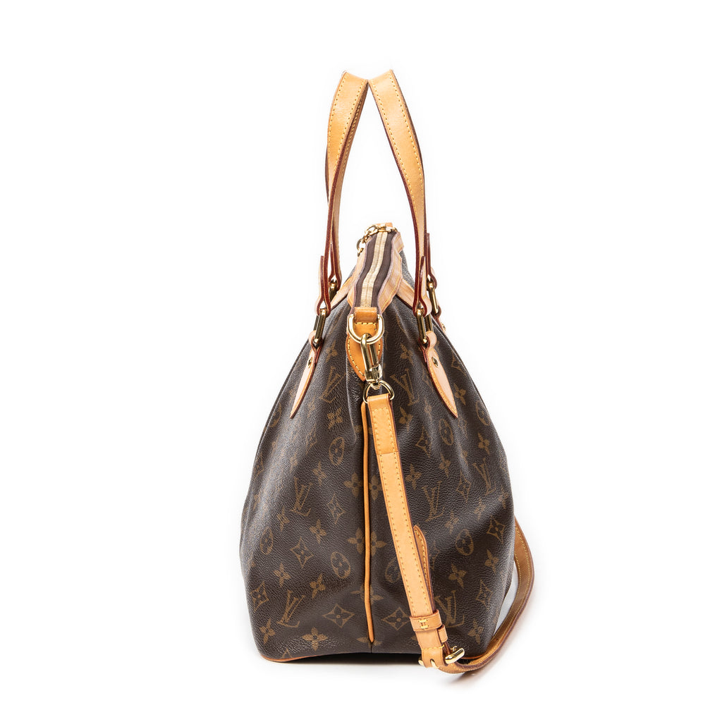 Shoulder Bag Palermo PM Brown Monogram Canvas