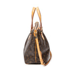 Shoulder Bag Palermo PM Brown Monogram Canvas