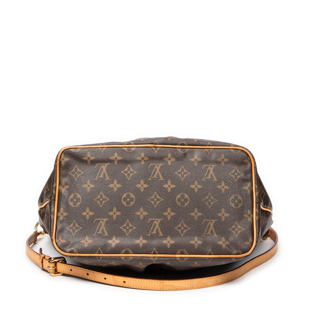 Shoulder Bag Palermo PM Brown Monogram Canvas