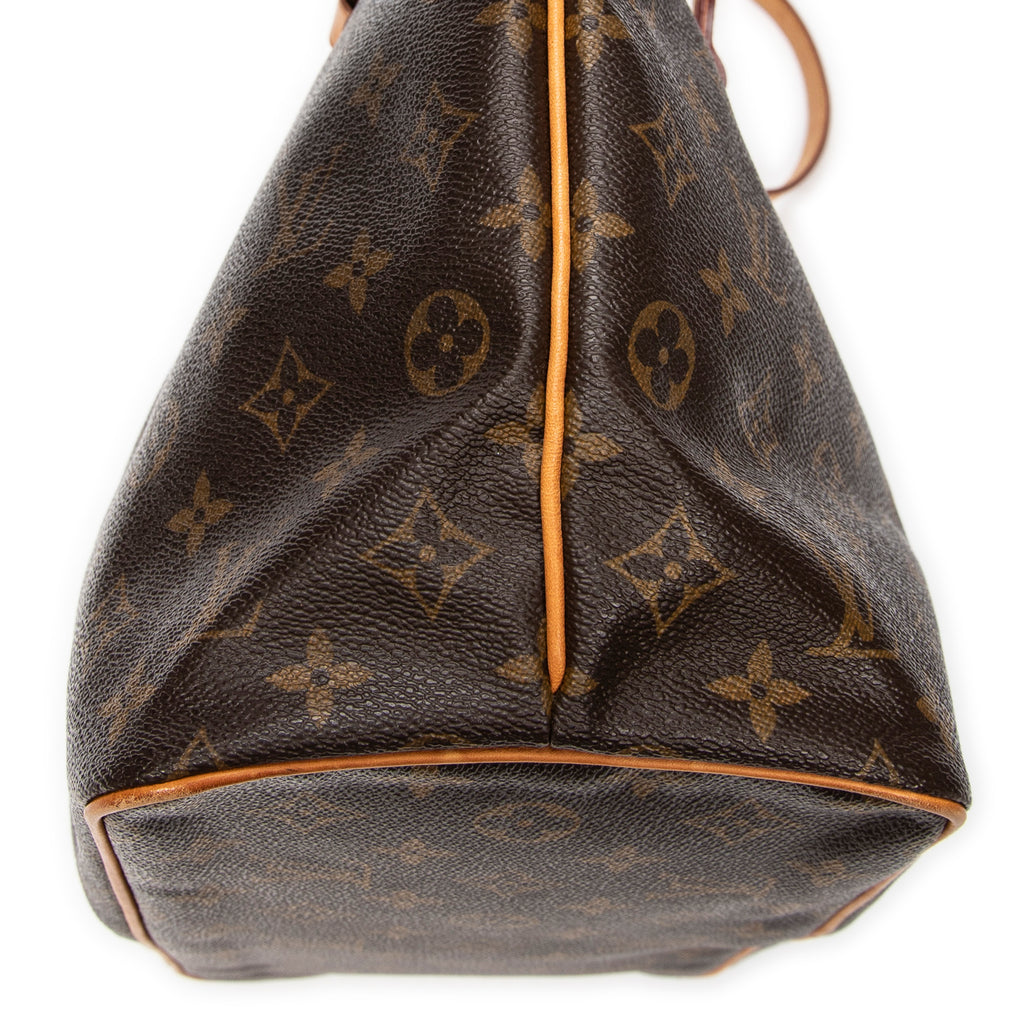 Shoulder Bag Palermo PM Brown Monogram Canvas
