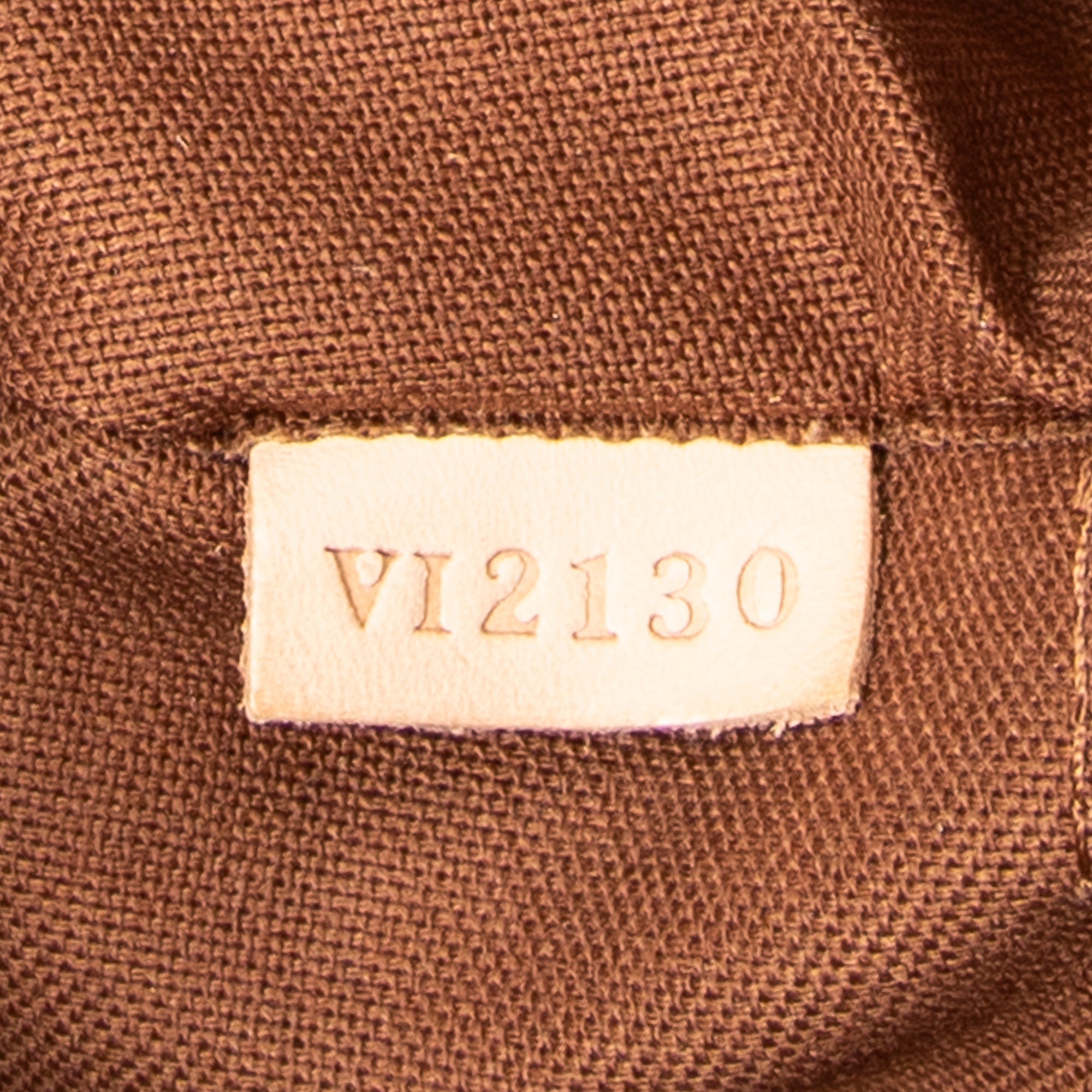 Shoulder Bag Palermo PM Brown Monogram Canvas