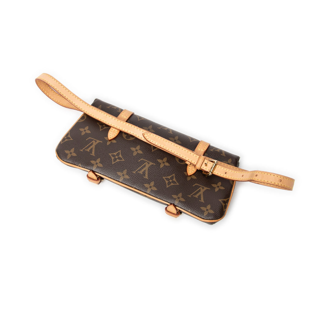 Shoulder Bag Pochette Marelle Brown Monogram Canvas