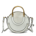 Shoulder Bag Small Pixie Crossbody Green Grained Leather