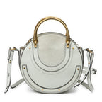 Shoulder Bag Small Pixie Crossbody Green Grained Leather