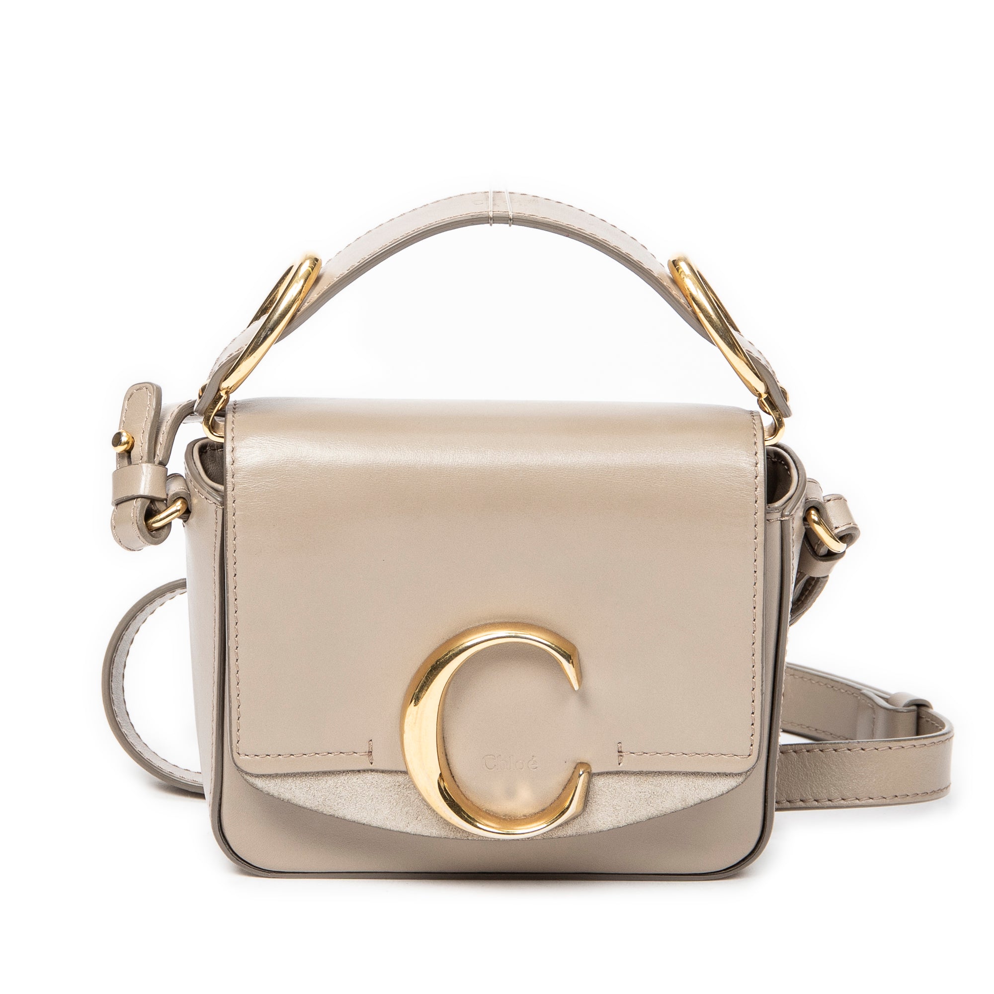 Chloé - Mini sac C - Beige