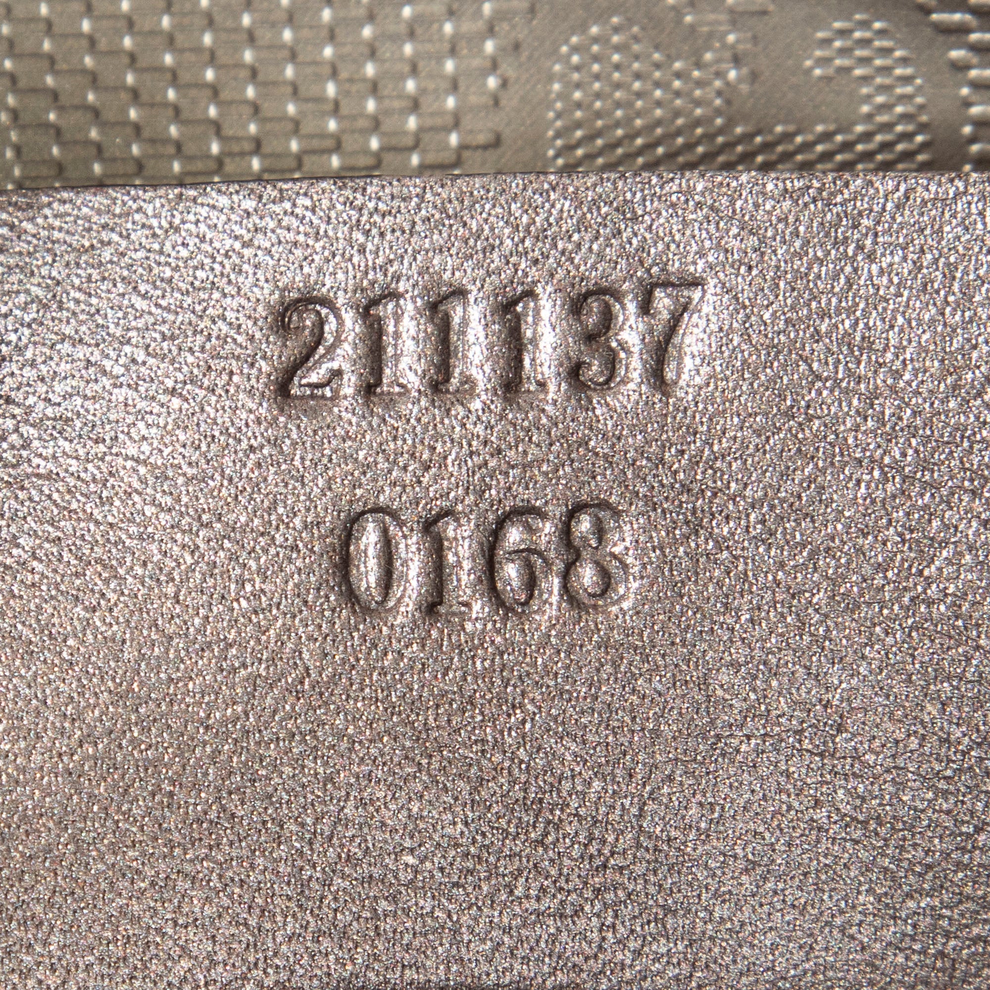 Bolso de Hombro Grande Cremallera Bolso de Compras Rosa Impronta Guccissima Lona Recubierta