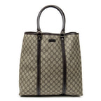 Shoulder Bag Vertical Joy Tote Beige Supreme Coated Canvas