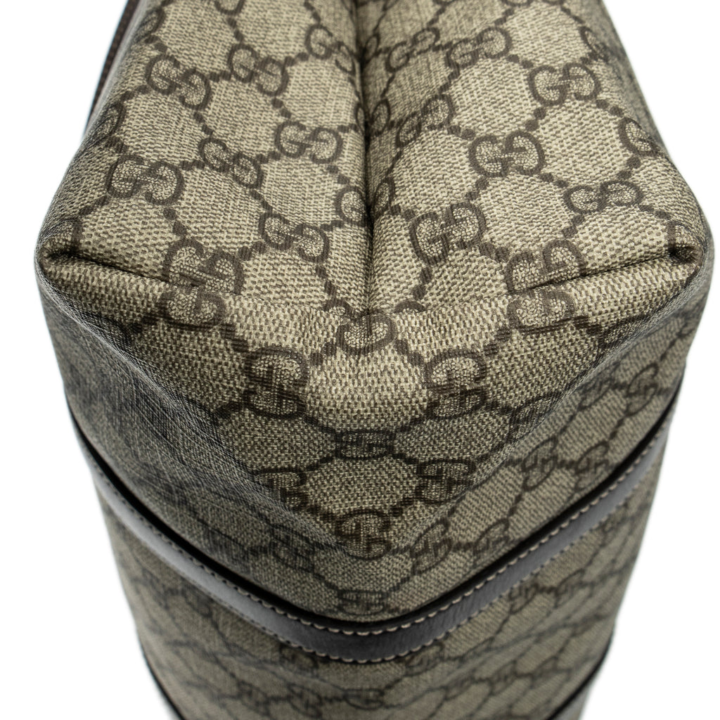 Shoulder Bag Vertical Joy Tote Beige Supreme Coated Canvas