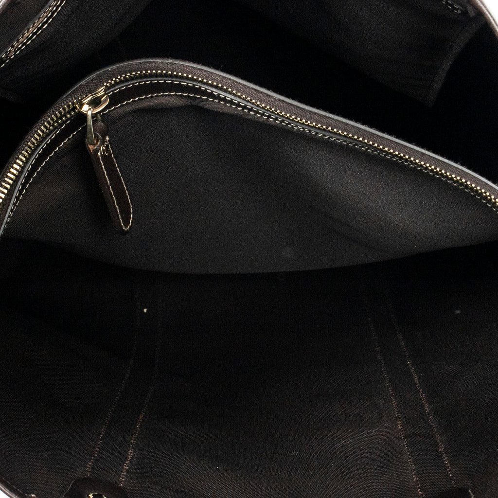 Shoulder Bag Vertical Joy Tote Beige Supreme Coated Canvas
