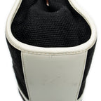 Bolso de hombro pequeño Bardot de lona negra