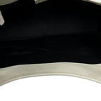 Bolso de hombro pequeño Bardot de lona negra